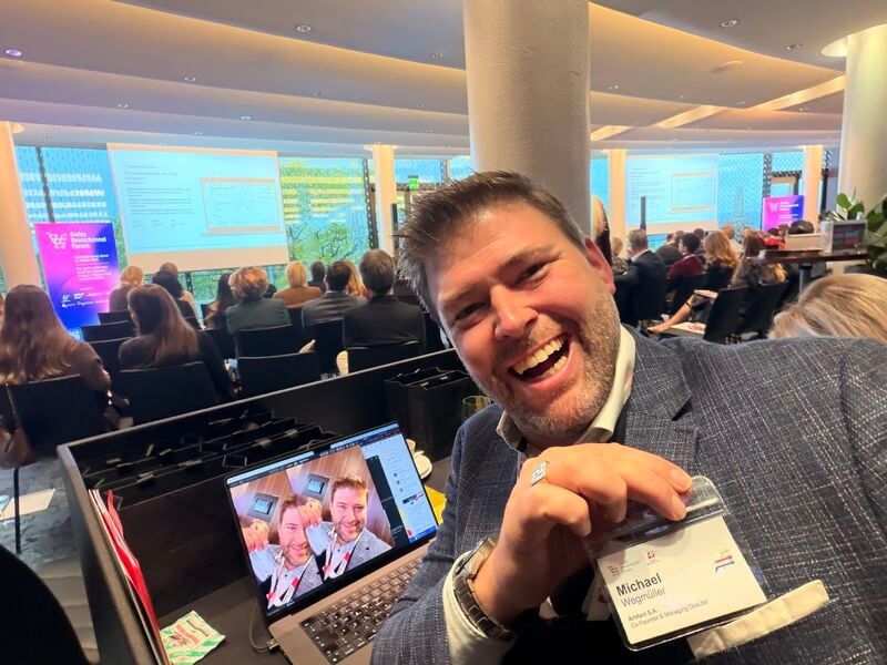 Michael Wegmüller at the Swiss Omnichannel Forum 2026 at The Dolder Grand